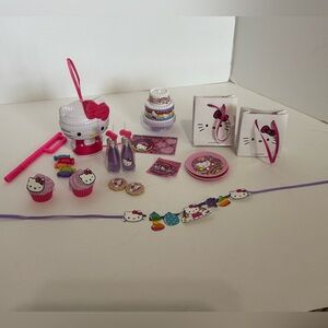 My Life As Hello Kitty Party play Set - Pink and White